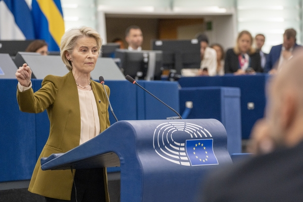 Az Unió helyzete: biztonság, Ukrajna, Gáza, versenyképesség, EU-USA kereskedelem