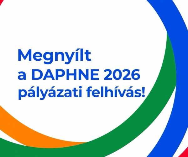 Megnyílt a DAPHNE 2026 pályázati felhívás!