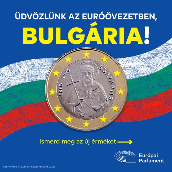 2026. január 1-étől Bulgária bevezette az eurót! 