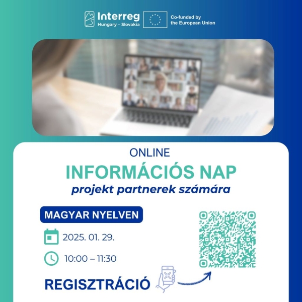 INFORMÁCIÓS NAP PROJEKT PARTNEREK SZÁMÁRA! - Interreg Hungary-Slovakia Programme