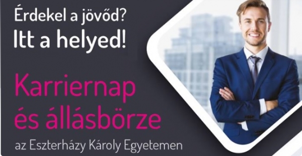 Karrier Napot tart az Eszterházy Károly Katolikus Egyetem 2023. március 28-án.