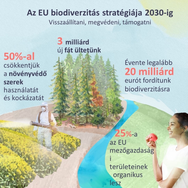 Az EU biodiverzitási stratégiája 2030-ig 