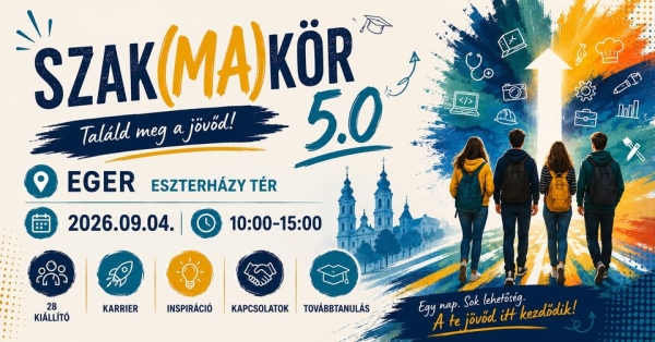 Egerben ismét vár a Szak(MA)kör rendezvény! 