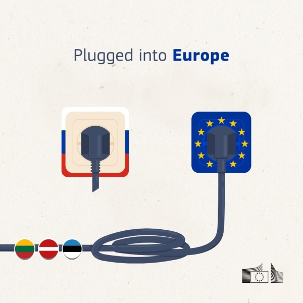 A balti államok csatlakoznak az európai kontinentális villamosenergia-hálózathoz, miután teljesen lekapcsolódtak az orosz és fehérorosz hálózatokról